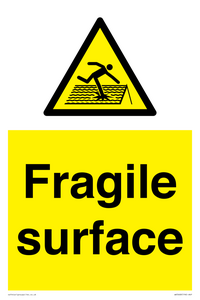 Fragile surface